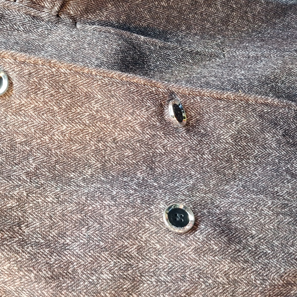 Tail Brown Herringbone Patterned Apparel - image 4